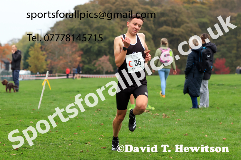 Senior Mens relay, 2025 Northern Cross Country Relays, Graves Park, Sheffield. Photo: David T. Hewitson/Sports for All Pics